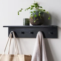 House Doctor Sate Coat Rack Black