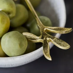 House Doctor Serve Kitchen Utensils Forks Antique Gold