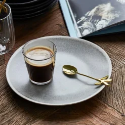 House Doctor Serve Kitchen Utensils Spoons Antique Gold