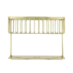 House Doctor Shelf Bath Brass