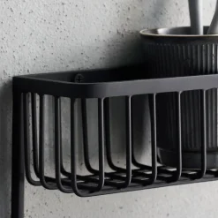 House Doctor Shelf Bath Black