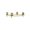 House Doctor Stage Candle Holder Antique Brass