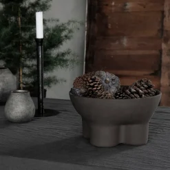 House Doctor Stand Bowl Brown