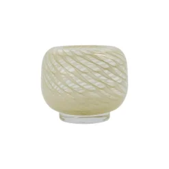 House Doctor Tealight Holder Leero Yellow