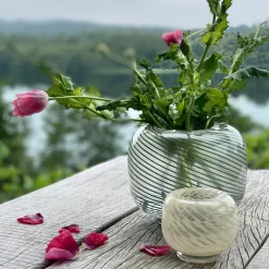 House Doctor Tealight Holder Leero Yellow