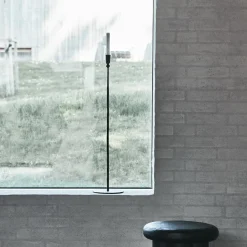 House Doctor Trivo Floor Candle Stand Black Low