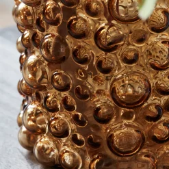 House Doctor Vase Foam Amber Small