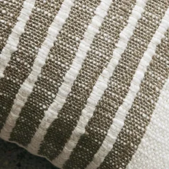 House Doctor Yarn Cushion Mustard 40x80 cm