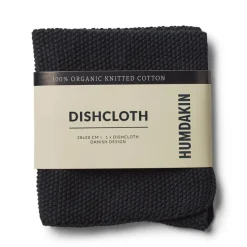 Humdakin Knitted Dishcloth Coal