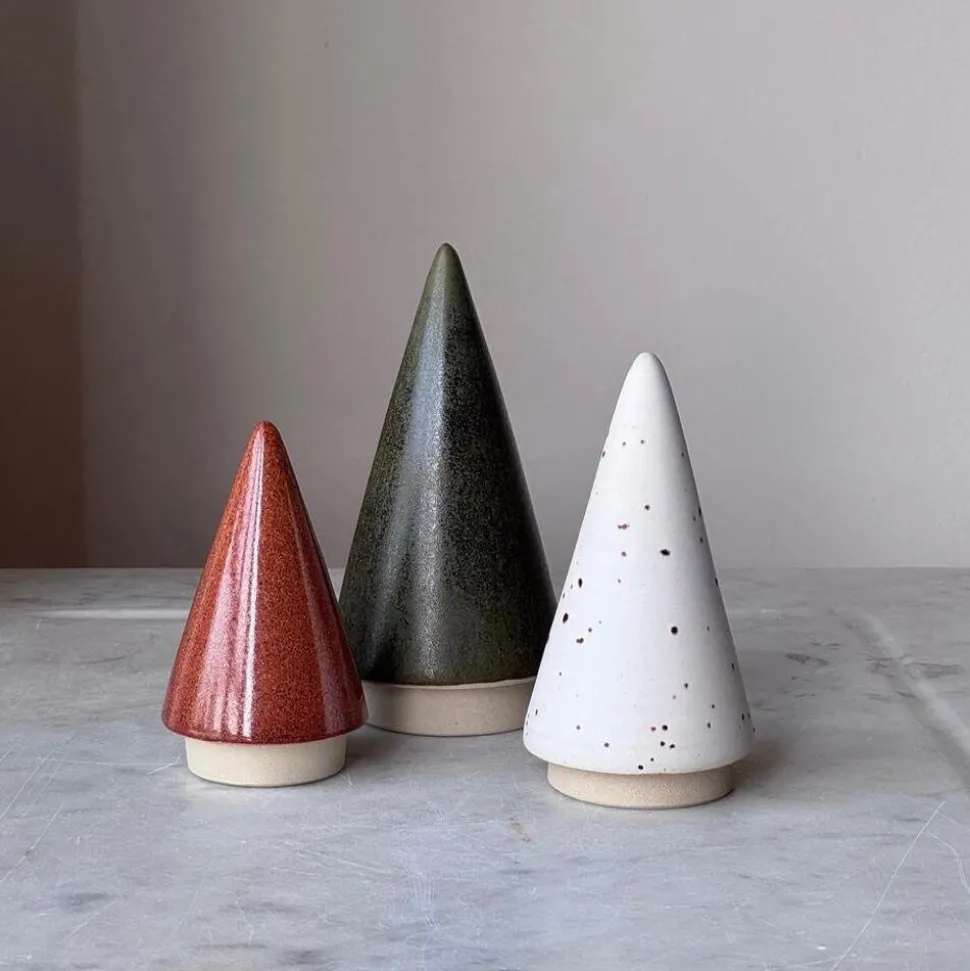 Julie Damhus Studio Juletræ Brændt (Lille, Mellem, Stor)