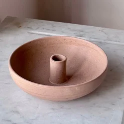 Julie Damhus Studio Oda Lysestage Skål Stor Beige