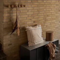 Kristina Dam Studio Column Coat Rack Long Warm Oiled Oak