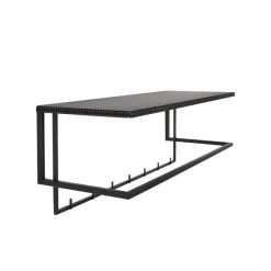 Kristina Dam Studio Grid Coat Hanger Black