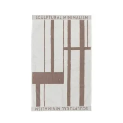 Kristina Dam Studio Minimal Towel Off White/Beige Small