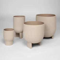 Kristina Dam Studio Serene Flowerpot Small Sand