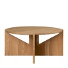 Kristina Dam Studio Simple XL Table Warm Lacquered Oak