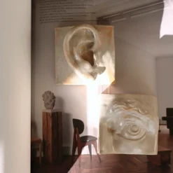 Laoru Laoru Right Ear Relief Antique White