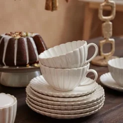 Lene Bjerre Design Camille Cup Off White