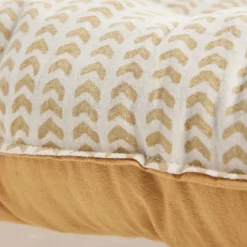 Lene Bjerre Design Ivenne Mattress Ochre/Linen Small