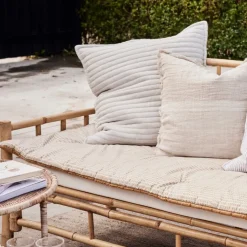 Lene Bjerre Design Ivenne Mattress Ochre/Linen Small