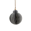 Lene Bjerre Design Paline Ornament Light Grey/Silver No. 2