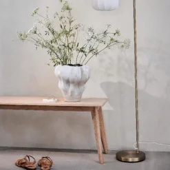 Lene Bjerre Design Viola Vase Linen/White