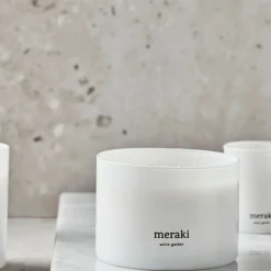 Meraki Scented Candle White Garden Large