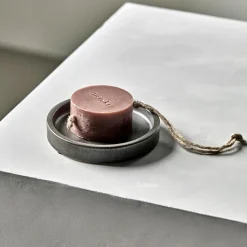 Meraki Soap Dish Datura Dark Grey