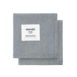 Meraki Tea Towels Verum Light Grey/Army