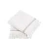 Meraki Towels White & Grey Stripes 40x60 cm