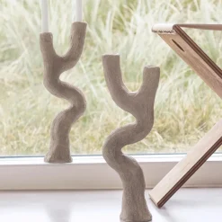 Mette Ditmer Art Piece Candleholder Sand