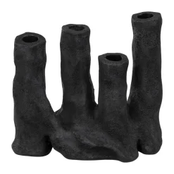 Mette Ditmer Art Piece Four Candleholder Black