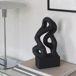Mette Ditmer Art Piece Symbiosis Sculpture Black