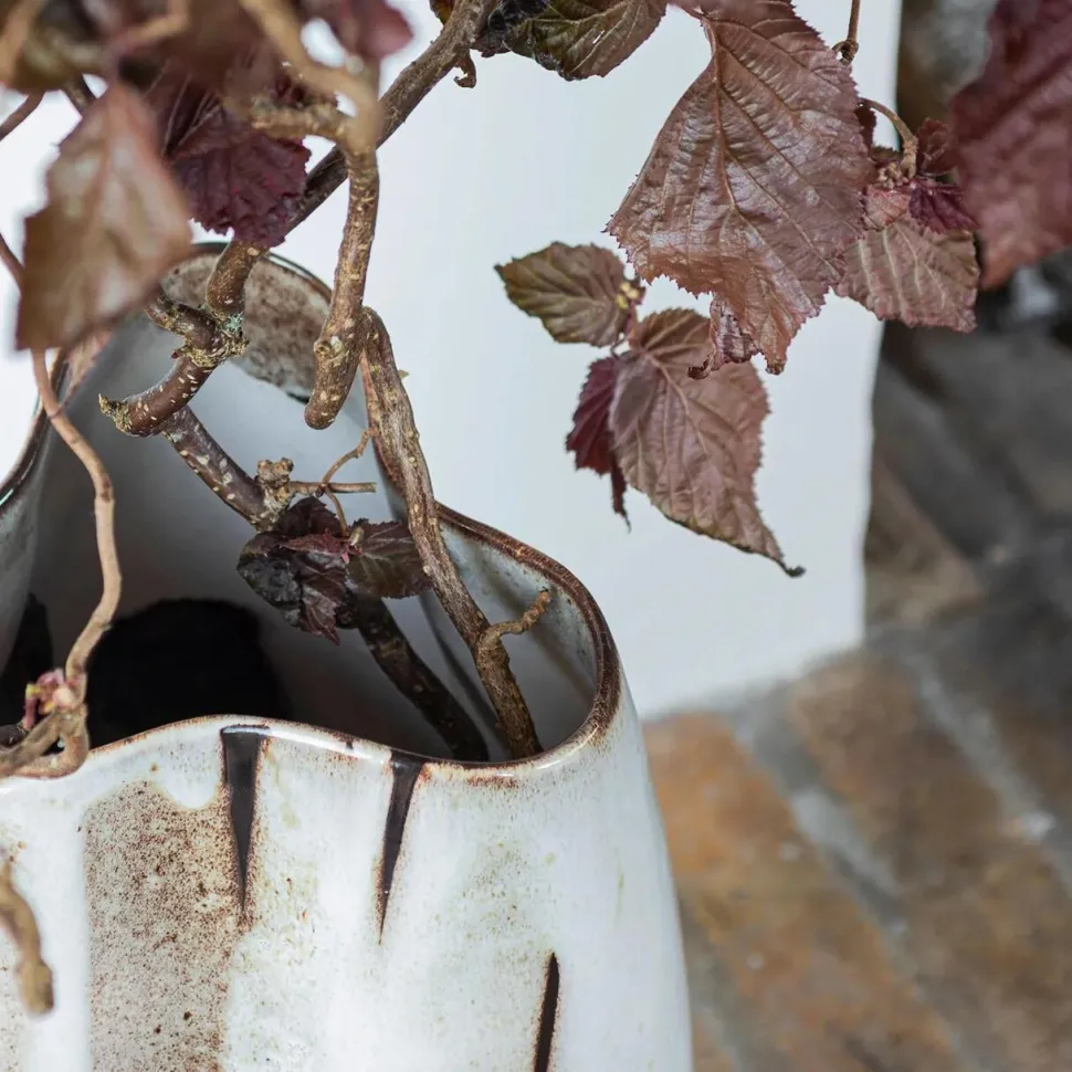 Mette Ditmer By Hand Curve Vase Off-White Large