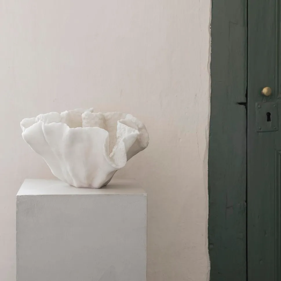 Mette Ditmer Coral Deco Bowl Off-White