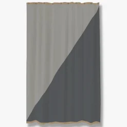 Mette Ditmer Duet Shower Curtain Light Grey