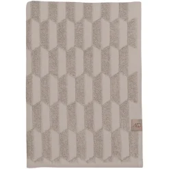 Mette Ditmer Geo Bath Towel Sand