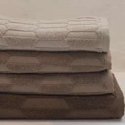 Mette Ditmer Geo Guest Towels Nougat