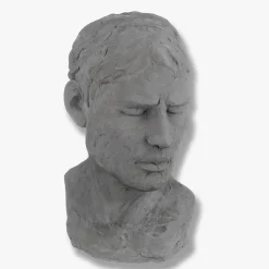 Mette Ditmer His Reflective Mind Buste Concrete