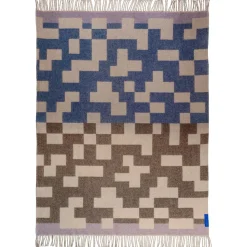 Mette Ditmer Maze Throw Chocolate