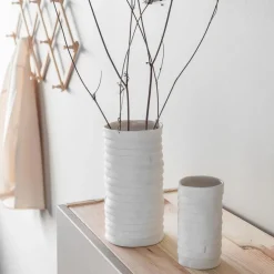 Mette Ditmer Ribbon Vase Off-White Large