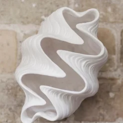 Mette Ditmer Shell Vase Off-White Small