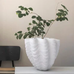 Mette Ditmer Shell Vase Off-White Large