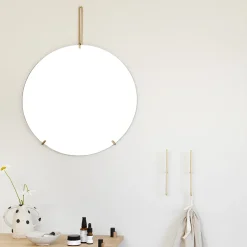 Moebe Wall Hook Large Matt Gold