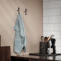 Moebe Wall Hook Small Black 2-pak