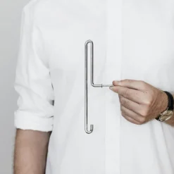 Moebe Wall Hook Stainless Steel Large
