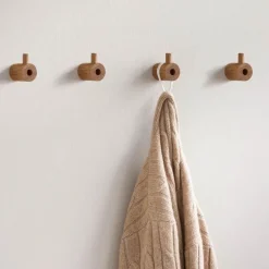 Moebe Wooden Wall Hook Oak