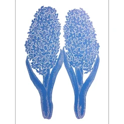 Monika Petersen Hyacinth Blue/White