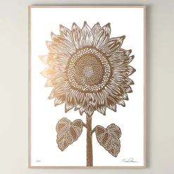 Monika Petersen Sunflower Gold/White