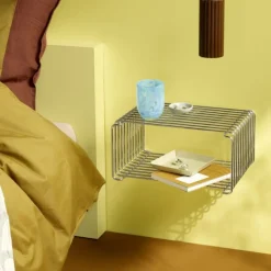 Montana Panton Wire, Single, Half Height, Chrome